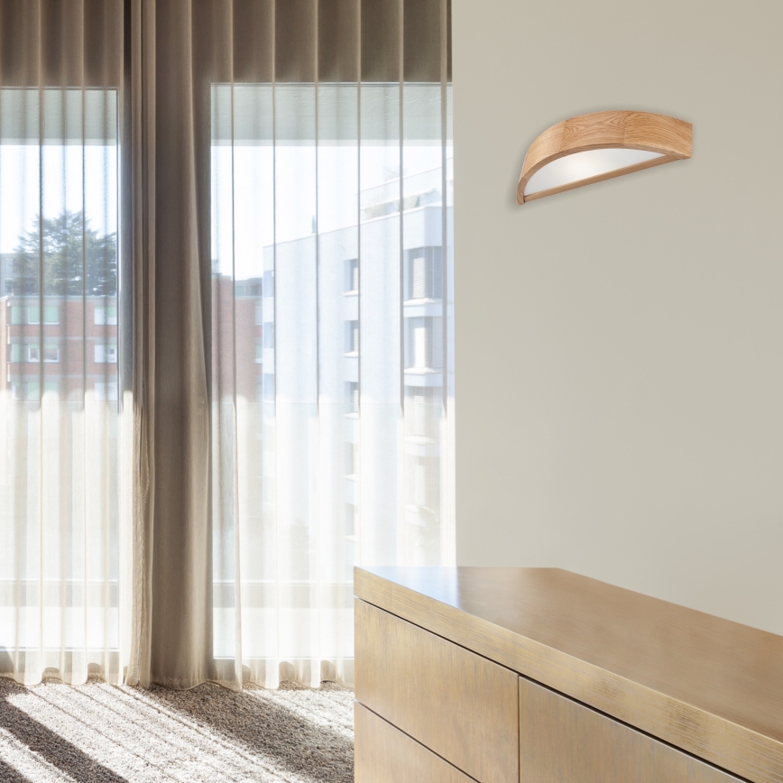 Brilagi - LED RGBW dimbar vägglampa CARVALHO 1xE27/15W/230V 2700-6500K Wi-Fi ek