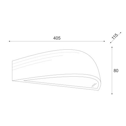 Brilagi - LED RGBW dimbar vägglampa CARVALHO 1xE27/15W/230V 2700-6500K Wi-Fi ek