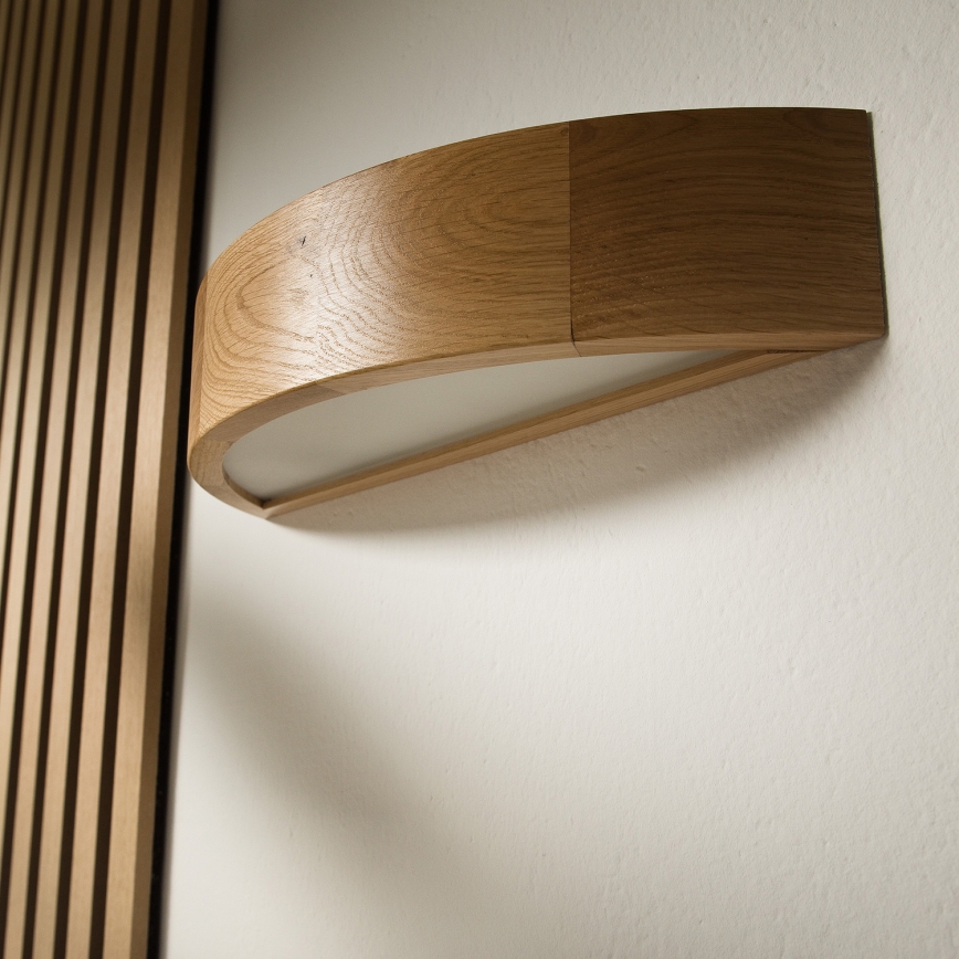 Brilagi - LED RGBW dimbar vägglampa CARVALHO 1xE27/9W/230V 2700-6500K Wi-Fi ek