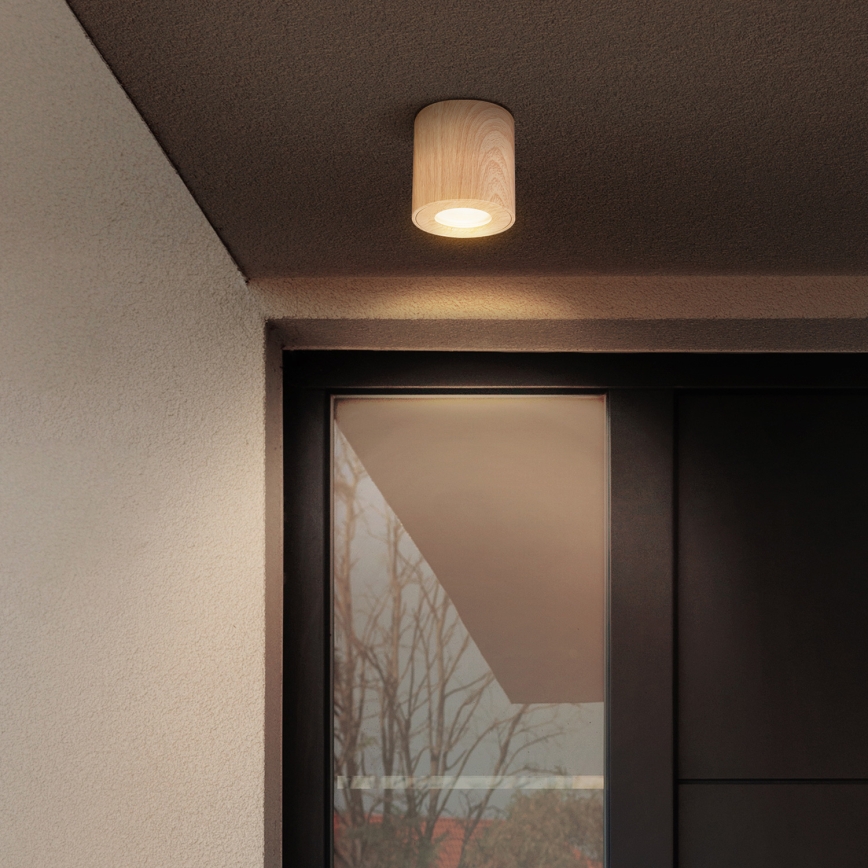 Brilagi - LED RGBW dimbar badrumsarmatur MIA 1xGU10/4,8W/230V 3000K 84x80 mm ekdekor IP44 + fjärrkontroll