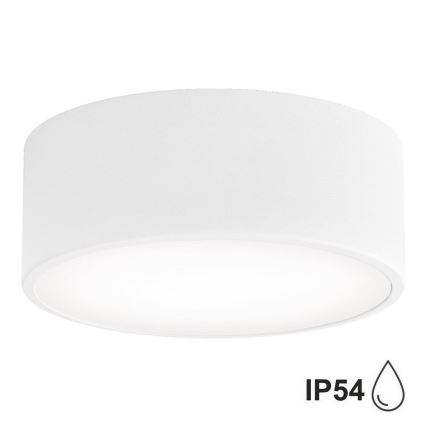 Brilagi - LED RGBW dimbar badrumstaklampa CLARE 1xE27/9W/230V 2700-6500K Ø 20 cm IP54 Wi-Fi vit