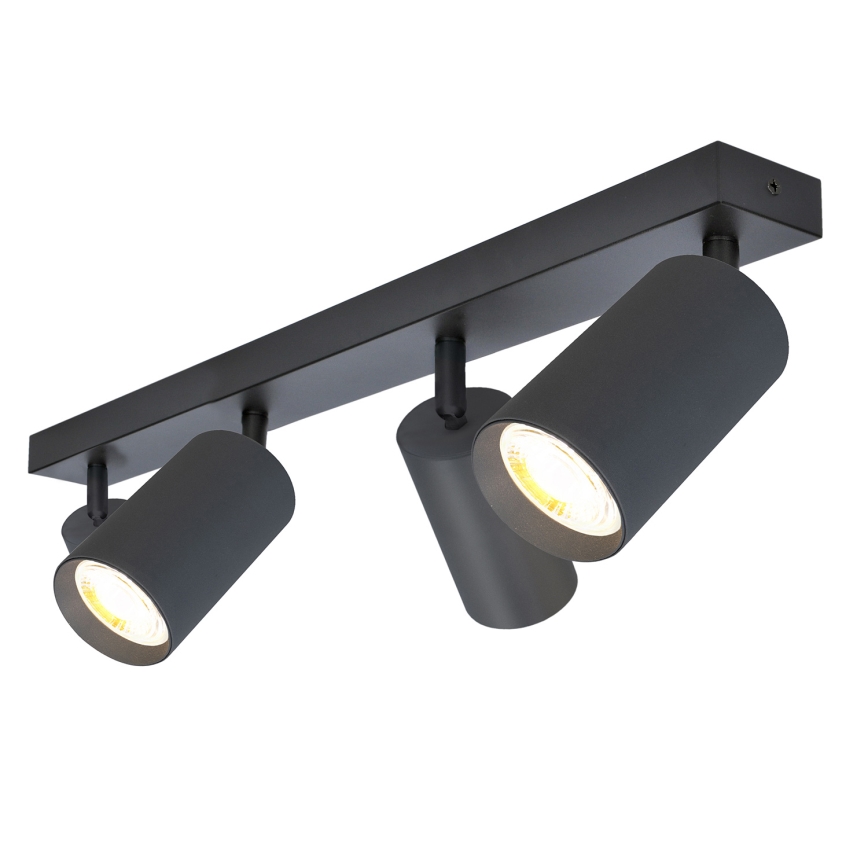 Brilagi - Dimbart LED RGBW spotarmatur SELE 4xGU10/4,8W/230V 3000K antracit + fjärrkontroll