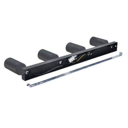 Brilagi - Dimbart LED RGBW spotarmatur SELE 4xGU10/4,8W/230V 3000K antracit + fjärrkontroll