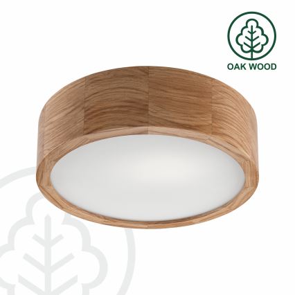 Brilagi - LED RGBW dimbar taklampa CARVALHO 1xE27/15W/230V 2700-6500K Wi-Fi ek Ø 27,5 cm