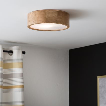 Brilagi - LED RGBW dimbar taklampa CARVALHO 1xE27/9W/230V 2700-6500K Wi-Fi ek Ø 27,5 cm