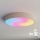 Brilagi - LED RGBW dimmerbar taklampa CLARE 4xE27/9W/230V 2700-6500K Ø 50 cm Wi-Fi beige