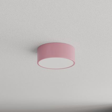 BRILAGI - Dimbar LED RGBW taklampa CLARE 1xE27/12W/230V Ø 20 cm rosa