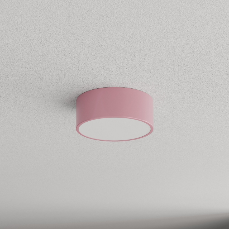 BRILAGI - Dimbar LED RGBW taklampa CLARE 1xE27/12W/230V Ø 20 cm rosa