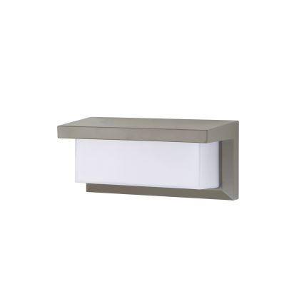 Brilagi - LED RGBW Dimbart utomhusvägglampa BRICKY 1xE27/9W/230V 2700-6500K IP54 grå