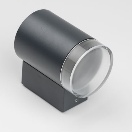 Brilagi - LED RGBW dimbart utomhusväggarmatur MATERA 1xGU10/4,8W/230V 3000K IP54 antracit + fjärrkontroll