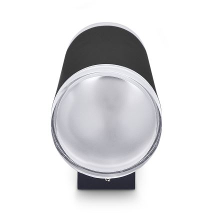 Brilagi - LED RGBW dimmbar utomhus väggarmatur MATERA 2xGU10/6W/230V 3000K IP54 svart + fjärrkontroll