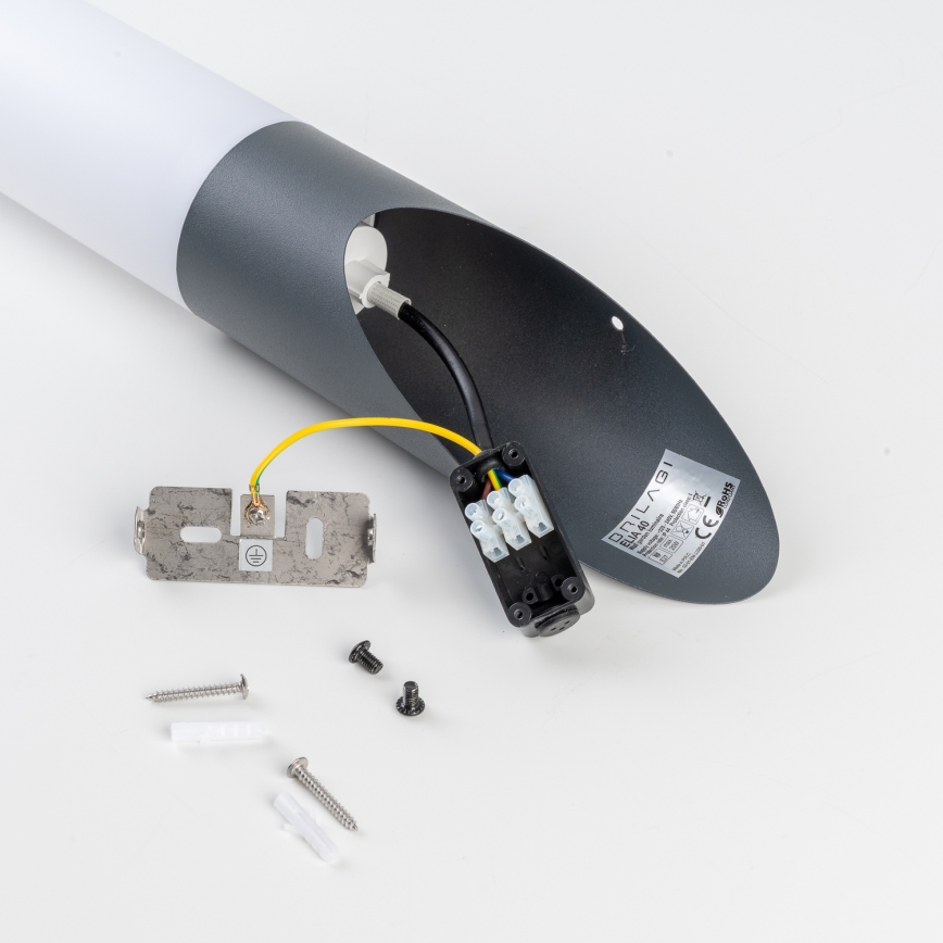 BRILAGI - LED RGBW dimmbar utomhusvägglampa ELIA 1xE27/6,5W/230V 2700-6500K IP44 Wi-Fi antracit