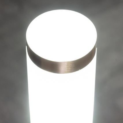 BRILAGI - LED RGBW dimbar vägglampa för utomhusbruk ELIA 1xE27/6,5W/230V 2700-6500K IP44 Wi-Fi matt krom