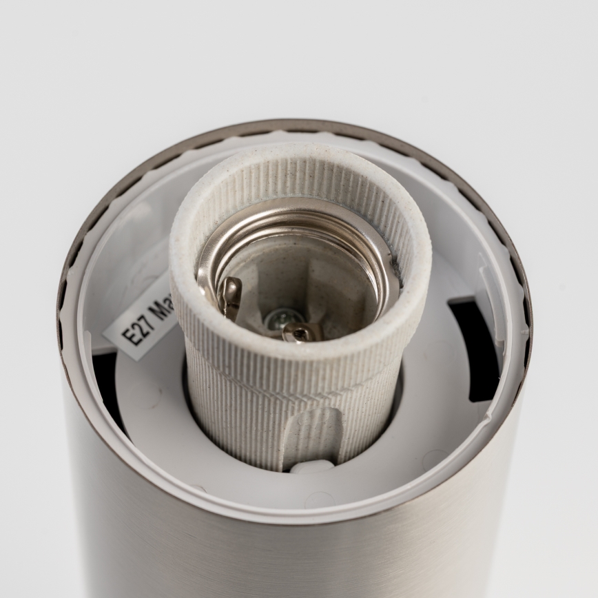 BRILAGI - LED RGBW dimbar vägglampa för utomhusbruk ELIA 1xE27/6,5W/230V 2700-6500K IP44 Wi-Fi matt krom