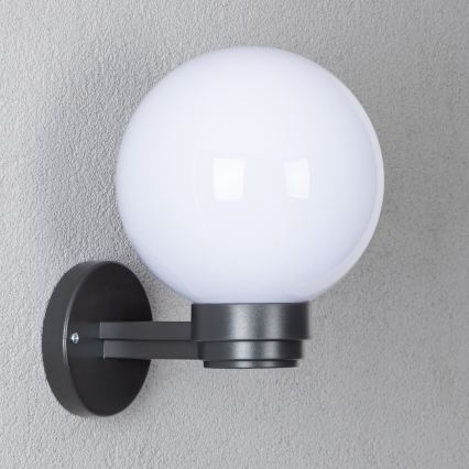 BRILAGI - LED RGBW dimbar utomhusväggarmatur HARBOR 1xE27/12W/230V 2700-6500K IP33 antracit/vit