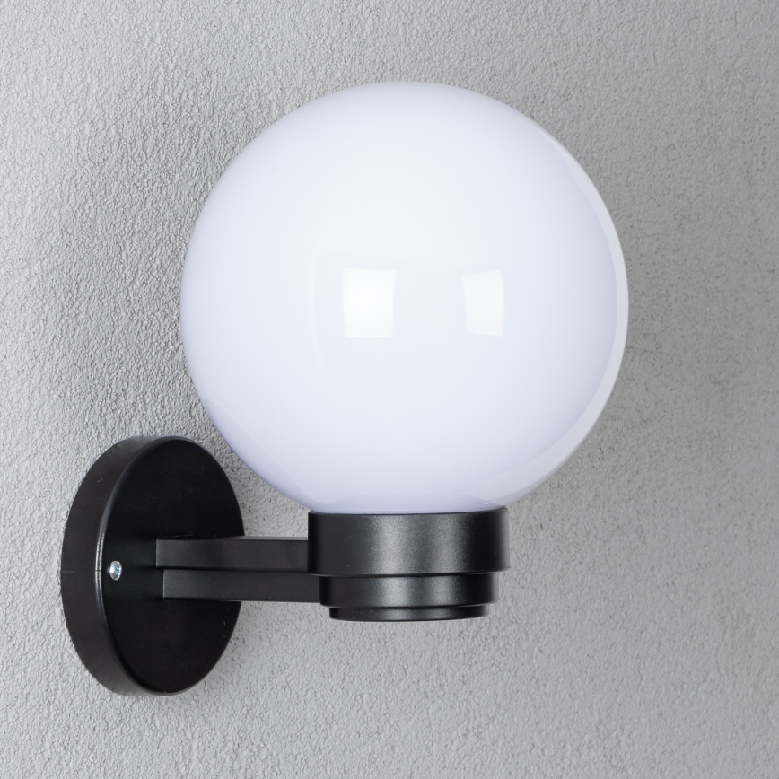 BRILAGI - LED RGBW dimbar utomhusväggarmatur HARBOR 1xE27/12W/230V 2700-6500K IP33 svart/vit