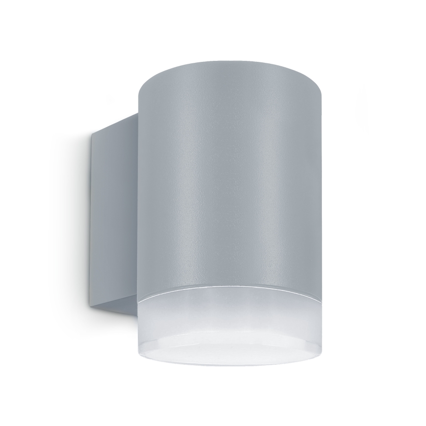 Brilagi - LED RGBW Dimbar utomhusväggarmatur MATERA 1xGU10/4,8W/230V 3000K IP54 grå + fjärrkontroll