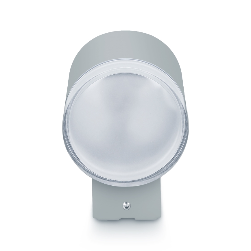 Brilagi - LED RGBW Dimbar utomhusväggarmatur MATERA 1xGU10/4,8W/230V 3000K IP54 grå + fjärrkontroll