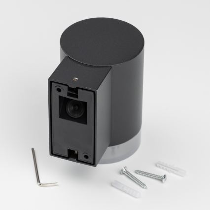 BRILAGI - LED RGBW dimbar utomhusväggarmatur MATERA 1xGU10/4,8W/230V 3000K IP54 svart + fjärrkontroll