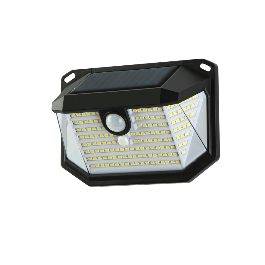 Brilagi - LED solcellsvägglampa med rörelse- och skymningssensor WALLIE LED/4W/5,5V 1200 mAh 3000K IP65