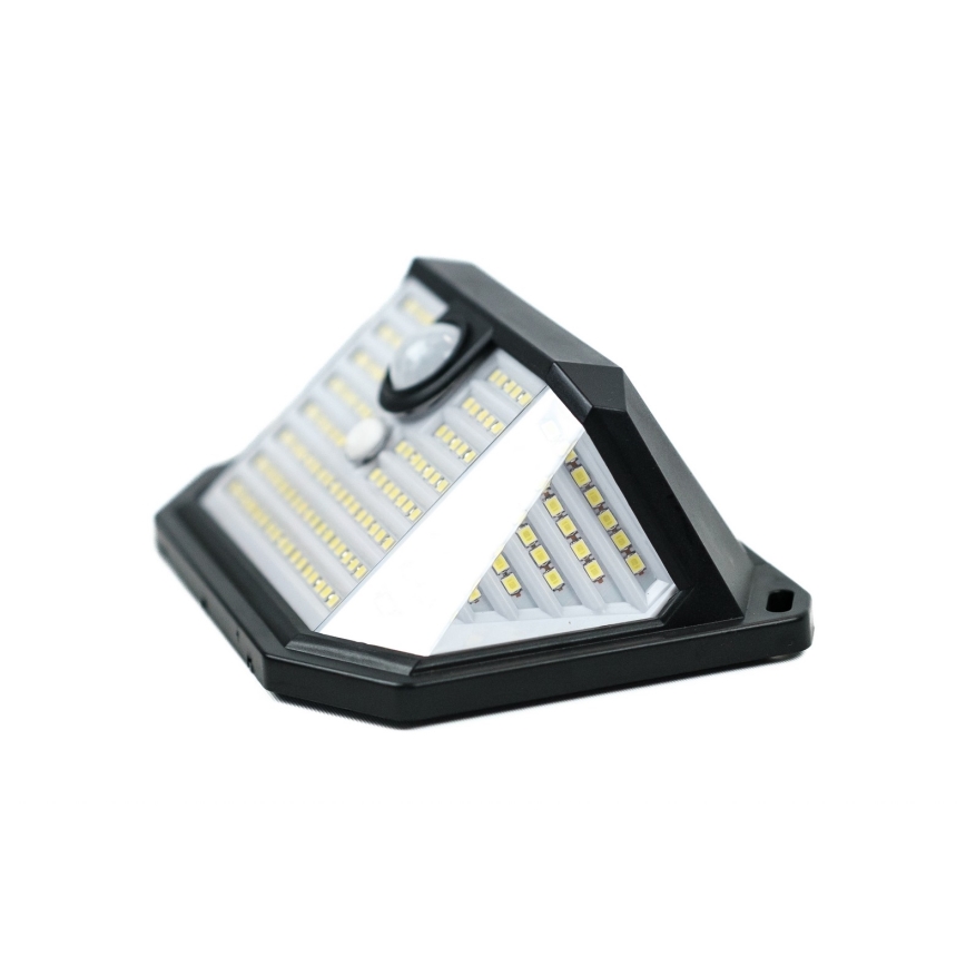 Brilagi - LED solcellsvägglampa med rörelse- och skymningssensor WALLIE LED/4W/5,5V 1200 mAh 3000K IP65