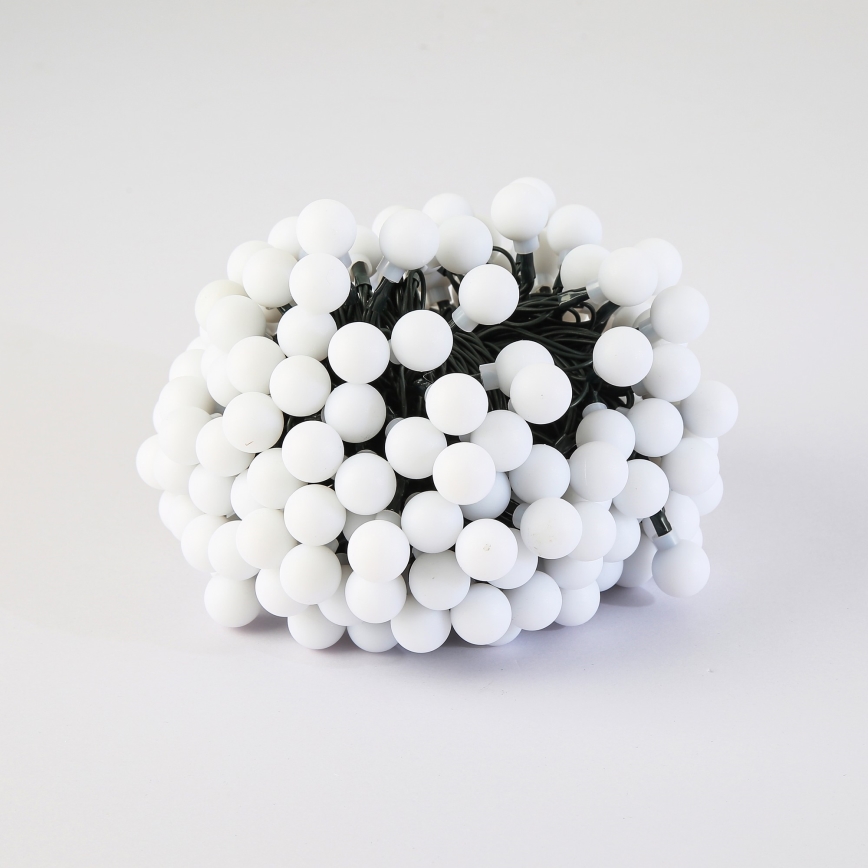 BRILAGI - LED solcellsdriven dekorativ ljusslinga BUBBLE 200xLED/8 funktioner 20 m IP65 varmvit 800 mAh