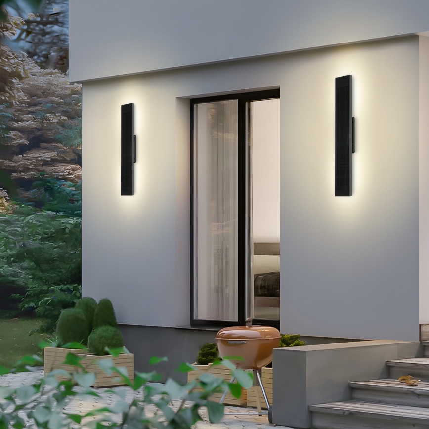 BRILAGI - LED dimbar solcellsdriven vägglampa SUN LED/4W/3,7V  60 cm 4000 mAh IP44