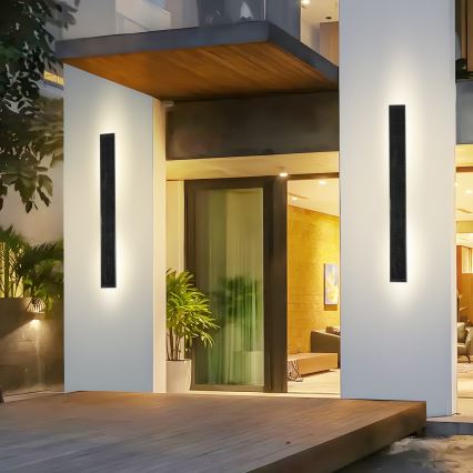 Brilagi - LED dimbar solcellsdriven vägglampa SUN LED/5,5W/3,7V 100 cm 6000 mAh IP44