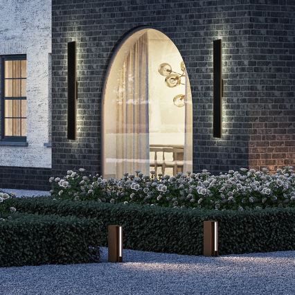 Brilagi - LED dimbar solcellsdriven vägglampa SUN LED/5,5W/3,7V 100 cm 6000 mAh IP44