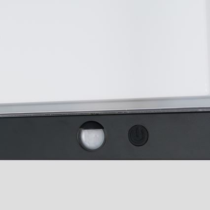 Brilagi - LED solcellsvägglampa med sensor SUN LUME LED/10W/3,7V 4000 mAh IP44