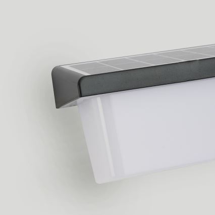 Brilagi - LED solcellsvägglampa med sensor SUN RAY LED/6W/3,7V 2200 mAh IP44