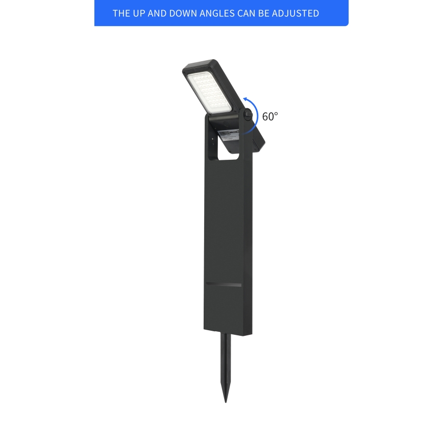 Brilagi - LED Solarlampa SUN SPIKE LED/4W/3,7V 2200 mAh IP44