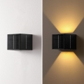 BRILAGI - LED Solcellsvägglampa SOLAR CUBE LED/2W/3,2V 1300 mAh IP54