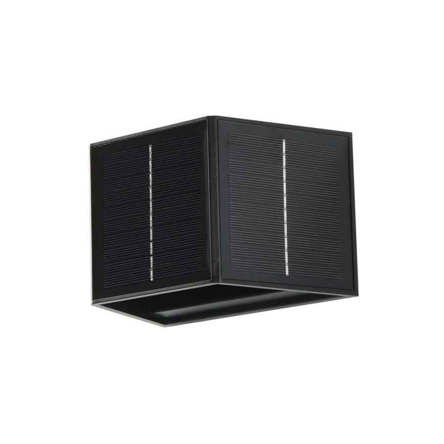 Brilagi - LED Solcellsvägglampa SOLAR CUBE LED/2W/3,2V 1300 mAh IP54