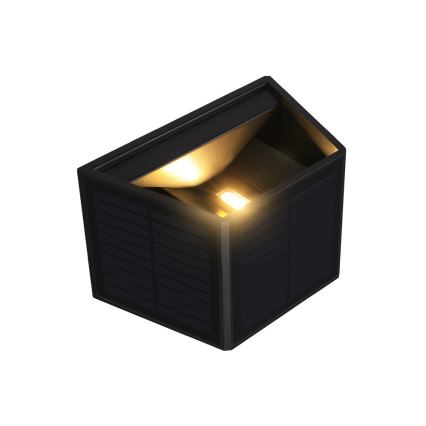 Brilagi - LED Solcellsvägglampa SOLAR CUBE LED/2W/3,2V 1300 mAh IP54