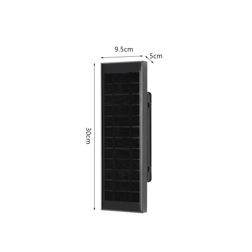 BRILAGI - Dimbar LED-solcellsvägglampa SUN LED/2,5W/3,7V 30 cm 2000 mAh IP44