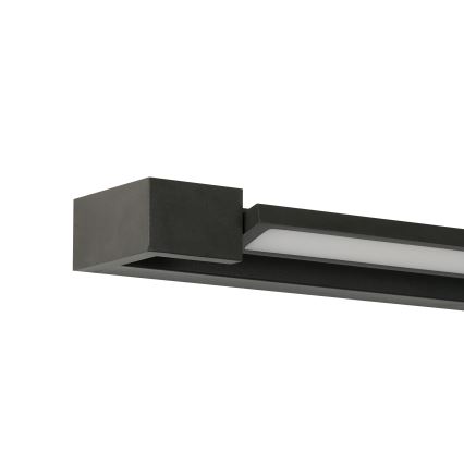 Brilagi - LED-spegelbelysning för badrum AQUA LINE LED/18W/230V 60 cm IP44 svart CRI 90
