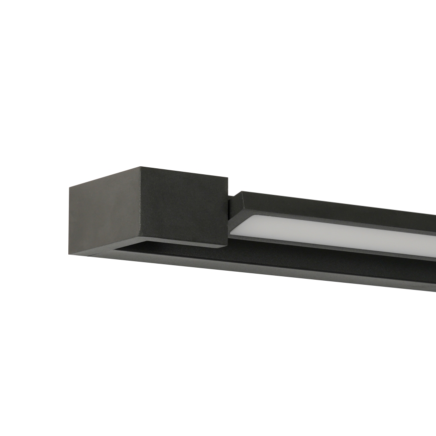 Brilagi - LED-spegelbelysning för badrum AQUA LINE LED/18W/230V 60 cm IP44 svart CRI 90