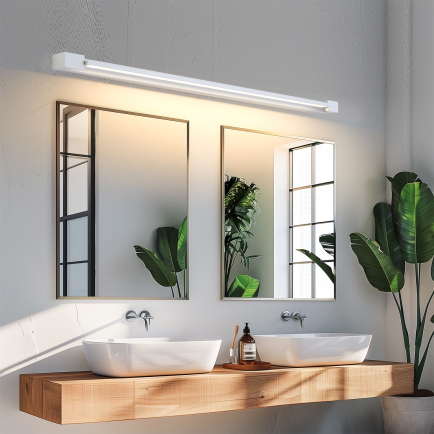 Brilagi - LED-belysning för badrumsspegel AQUA LINE LED/36W/230V 120 cm IP44 vit CRI 90