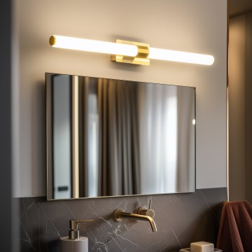 BRILAGI - LED Spegelbelysning för badrum DIANA LED/10W/230V 60 cm IP44 guldfärgad