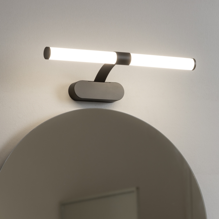 Brilagi - LED-belysning för badrumsspegel 2-i-1 TUBEO LED/6W/230V 40 cm IP44 svart