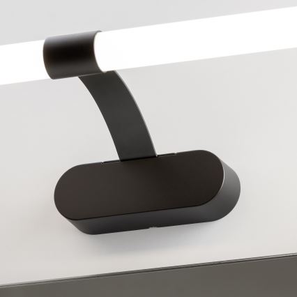 Brilagi - LED-belysning för badrumsspegel 2-i-1 TUBEO LED/6W/230V 40 cm IP44 svart