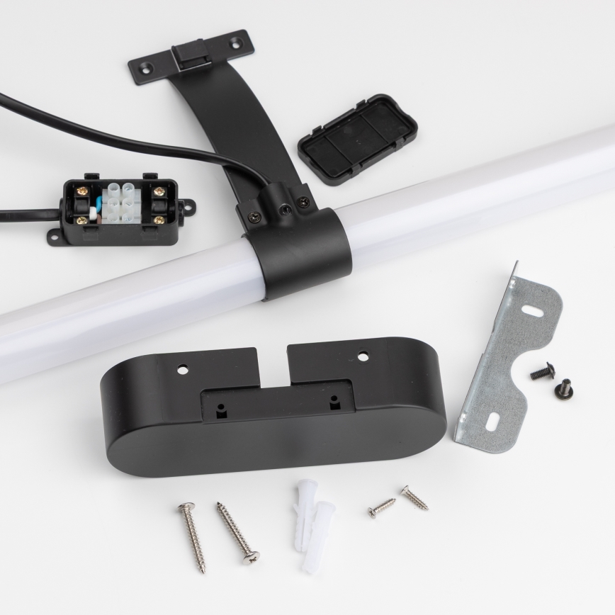 Brilagi - LED-belysning för badrumsspegel 2-i-1 TUBEO LED/6W/230V 40 cm IP44 svart