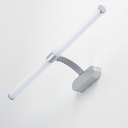 Brilagi - 2-i-1 LED-belysning för badrumsspegel TUBEO LED/8W/230V 60 cm IP44 silver