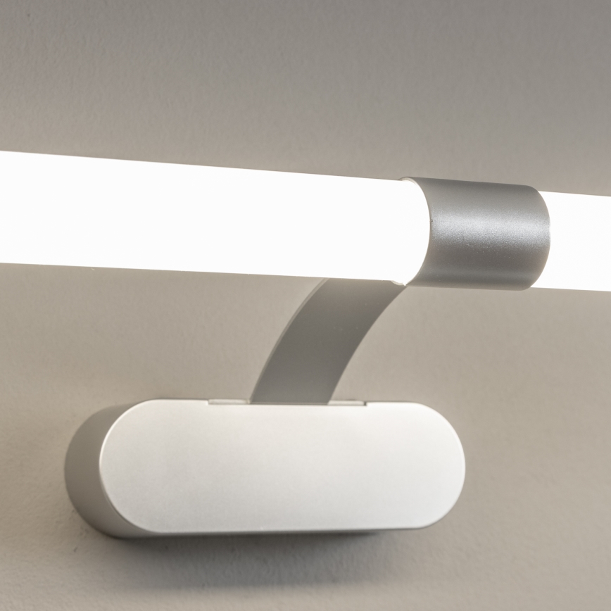 Brilagi - 2-i-1 LED-belysning för badrumsspegel TUBEO LED/8W/230V 60 cm IP44 silver