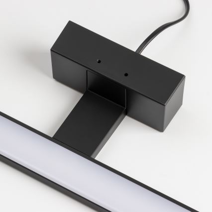 Brilagi - LED-belysning för badrumsspegel 3-i-1 VESTRA LED/6W/230V 30 cm IP44 svart