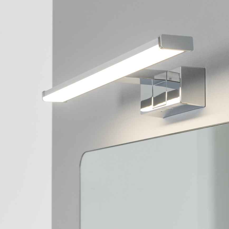 Brilagi - LED-belysning för badrumsspegel 3-i-1 VESTRA LED/8W/230V 40 cm IP44 blank krom