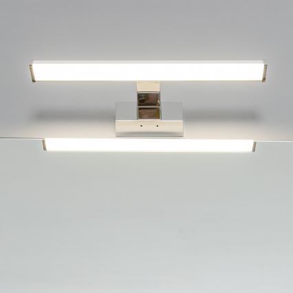 Brilagi - LED-belysning för badrumsspegel 3-i-1 VESTRA LED/8W/230V 40 cm IP44 blank krom