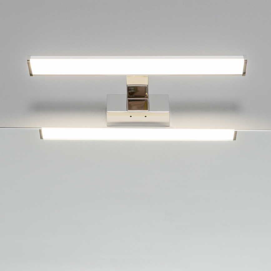 Brilagi - LED-belysning för badrumsspegel 3-i-1 VESTRA LED/8W/230V 40 cm IP44 blank krom