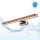 Brilagi - LED-spegelbelysning för badrum WOODY MIRROR 3-i-1 LED/12W/230V 60 cm IP44 blank krom/körsbärsek